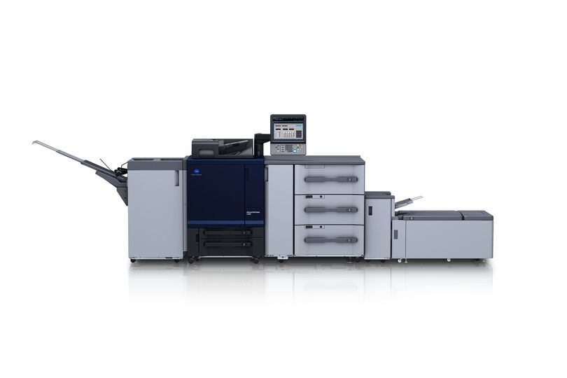 Konica Minolta AccurioPress C4070 colour A3 printer Copytech