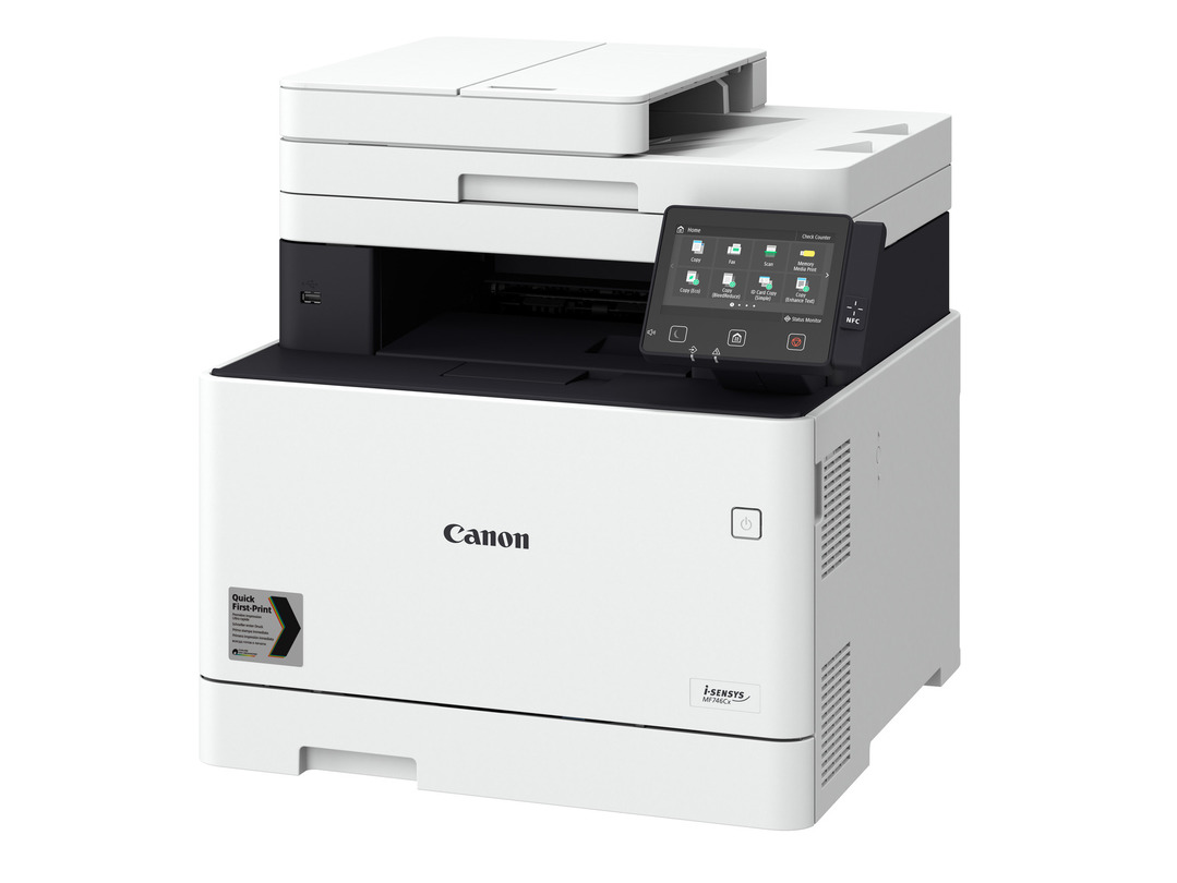 Canon i-SENSYS MF746Cx printer available ot lease or purchase.