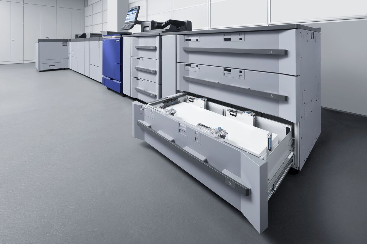 Konica Minolta AccurioPress C7100 colour A3 printer Copytech